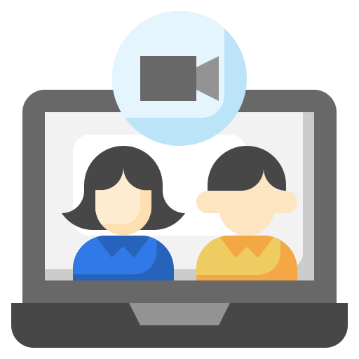 Videocall Surang Flat icon