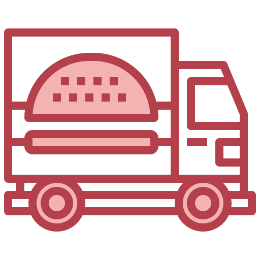 caminhão de entrega Surang Red Ícone