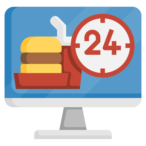 24 hours Surang Flat icon
