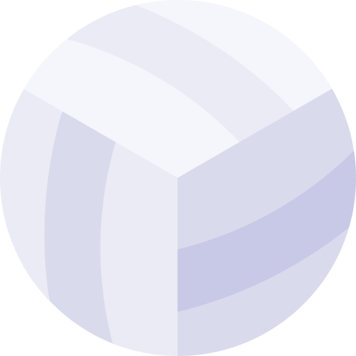 バレーボール Basic Rounded Flat icon