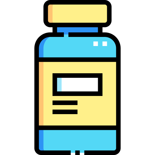 szczepionka Detailed Straight Lineal color ikona