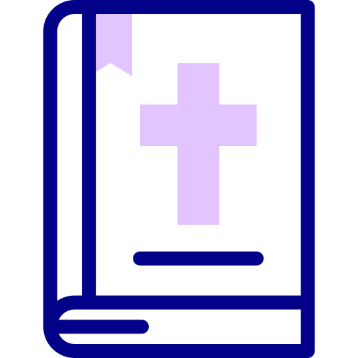 Bible Detailed Mixed Lineal color icon