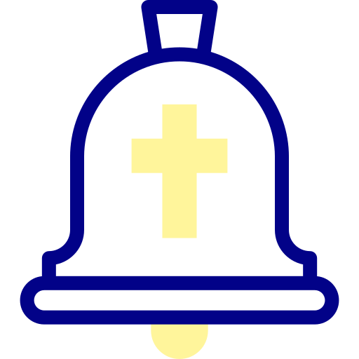 dzwonek Detailed Mixed Lineal color ikona