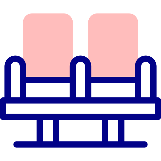 Cinema Detailed Mixed Lineal color icon