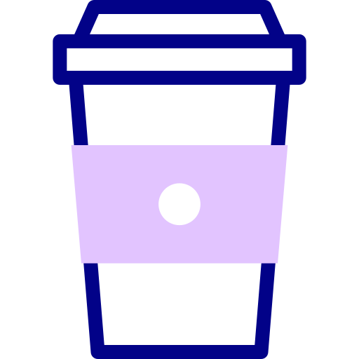 コーヒーカップ Detailed Mixed Lineal color icon