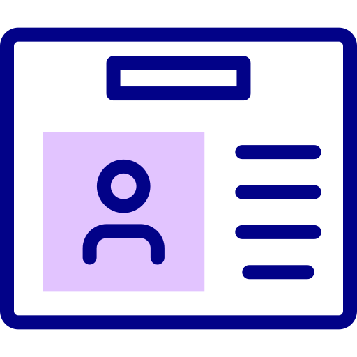 studentenausweis Detailed Mixed Lineal color icon