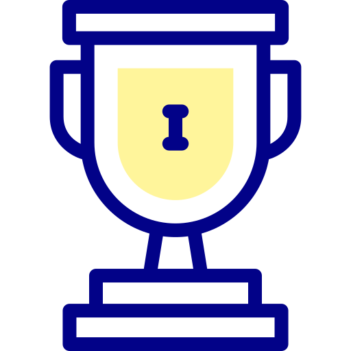 trophäe Detailed Mixed Lineal color icon