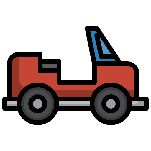 おもちゃの車 Surang Lineal Color icon