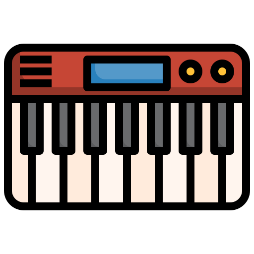 pianoforte Surang Lineal Color icona
