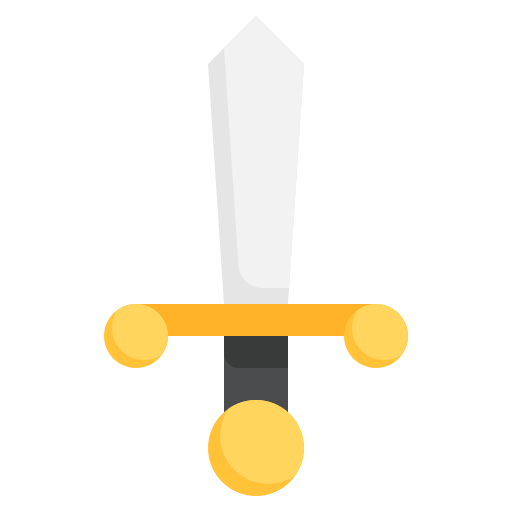 Épée Surang Flat Icône