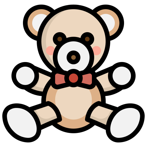 urso teddy Surang Lineal Color Ícone