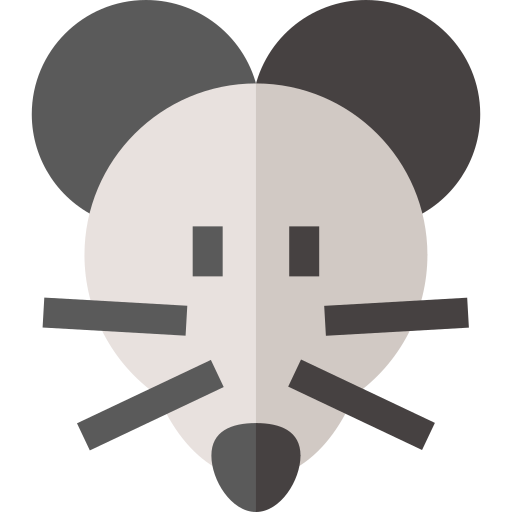 ratón Basic Straight Flat icono