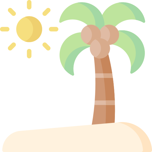 Coconut tree Special Flat icon