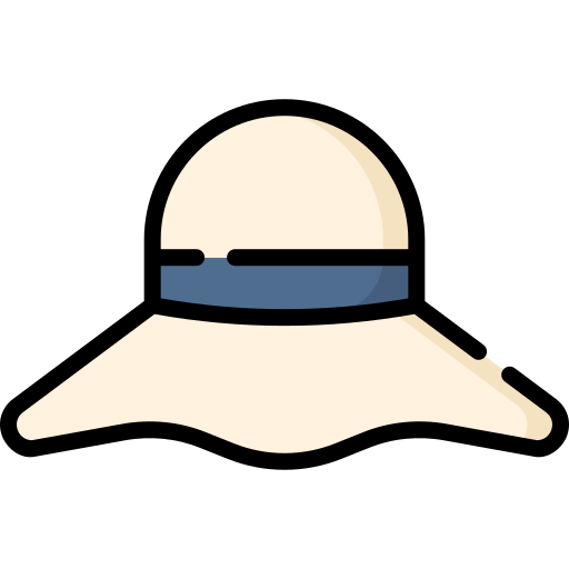 chapeau de soleil Special Lineal color Icône