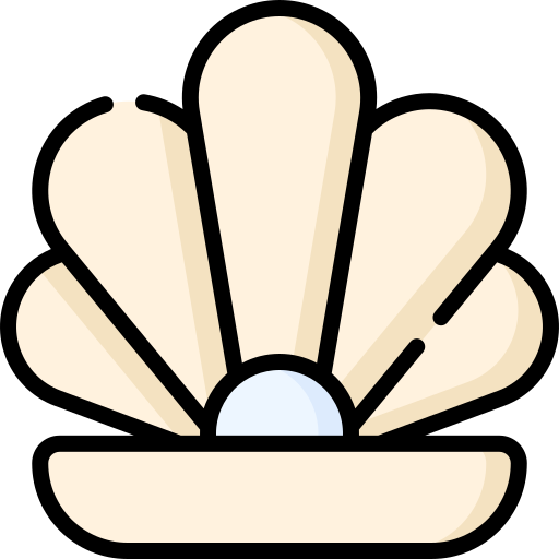 Морская ракушка Special Lineal color иконка