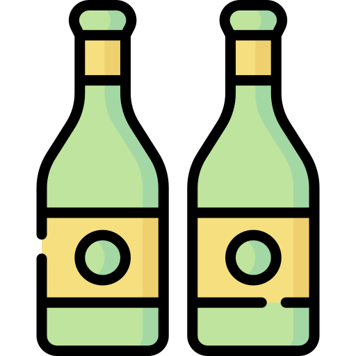 Beer bottle Special Lineal color icon