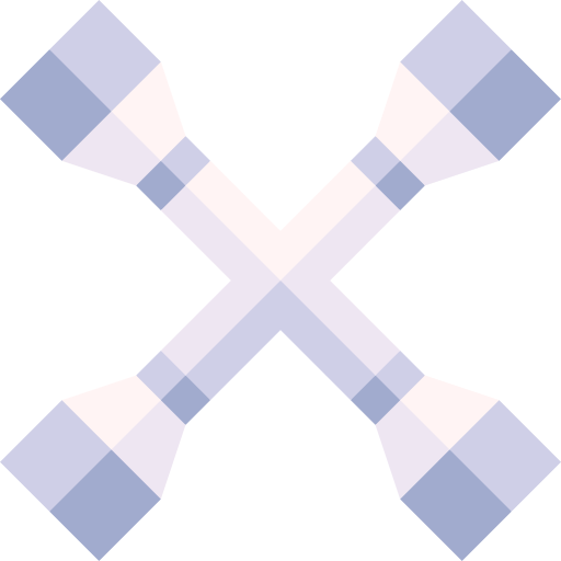 Крест гаечный ключ Basic Straight Flat иконка