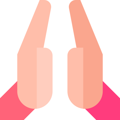 Hands Basic Straight Flat icon