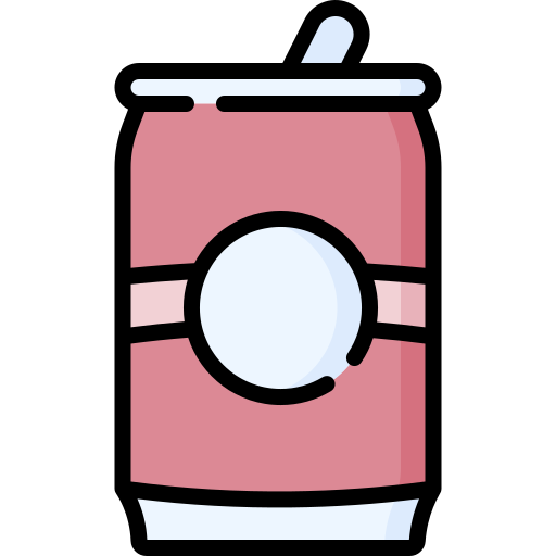 Soda can Special Lineal color icon