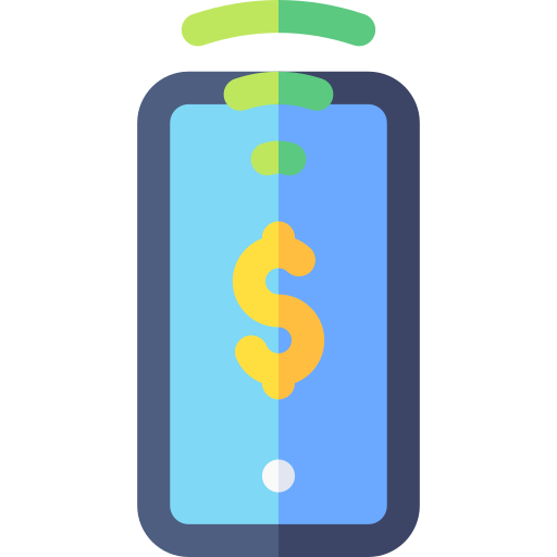 onlinebezahlung Basic Rounded Flat icon