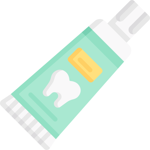 Toothpaste Special Flat icon