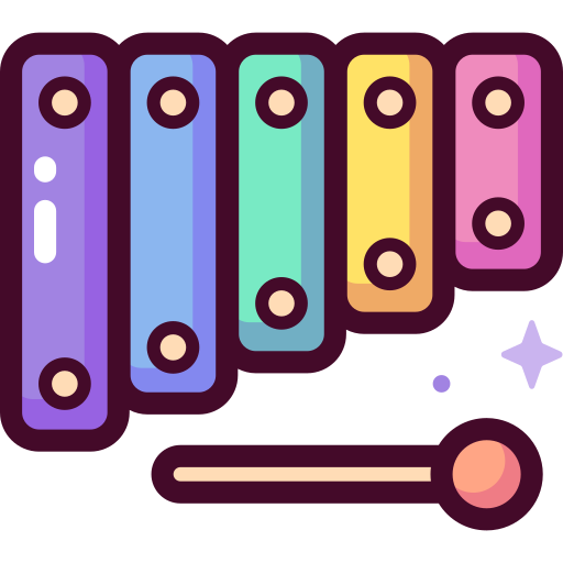 ksylofon Special Candy Lineal color ikona