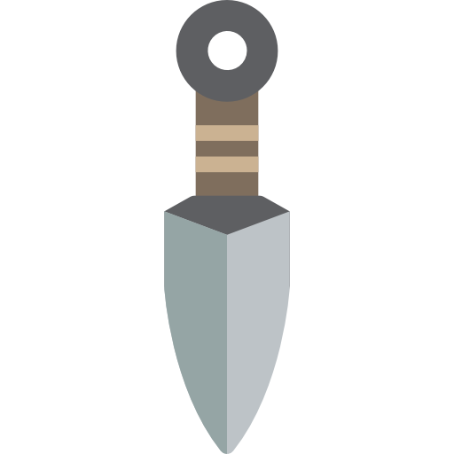 Knife Basic Mixture Flat icon