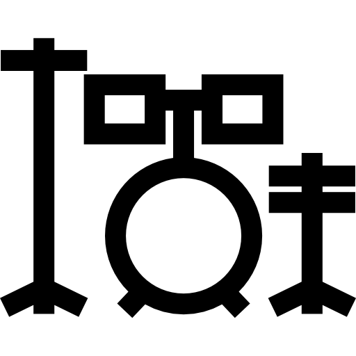 schlagzeug Basic Straight Lineal icon