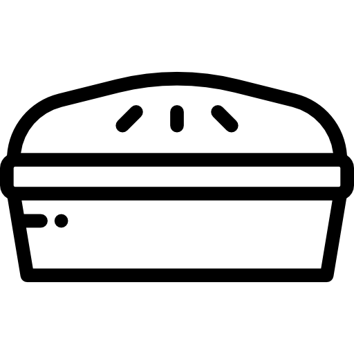 Пирог Detailed Rounded Lineal иконка