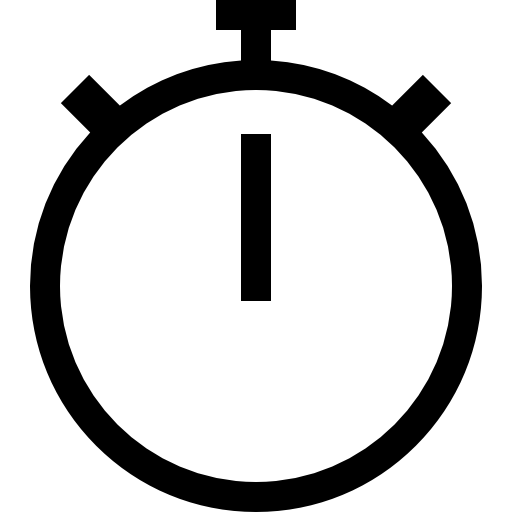 クロノメーター Basic Straight Lineal icon