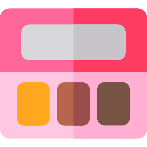lidschatten Basic Rounded Flat icon