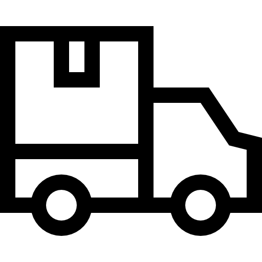 vrachtwagen Basic Straight Lineal icoon