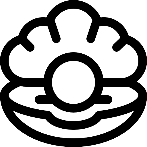 진주 Basic Rounded Lineal icon