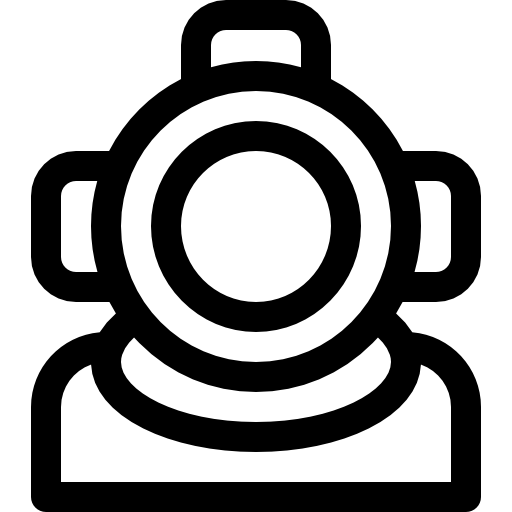 autorespiratore Basic Rounded Lineal icona