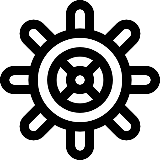 timone Basic Rounded Lineal icona