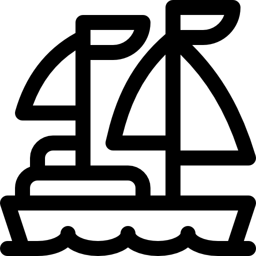 ヨット Basic Rounded Lineal icon