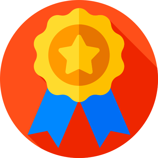 medaille Flat Circular Flat icon