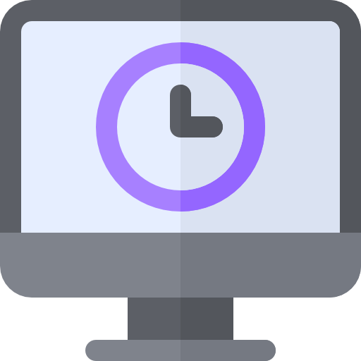컴퓨터 Basic Rounded Flat icon