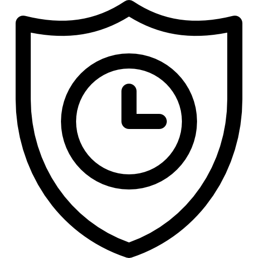 守る Basic Rounded Lineal icon