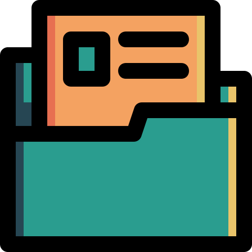 Folder Generic Outline Color icon