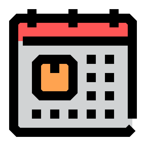 Delivery date Generic Outline Color icon