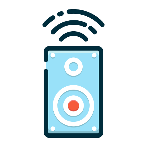 Smart speaker Generic Outline Color icon