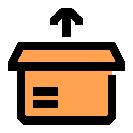 Open box Generic Outline Color icon