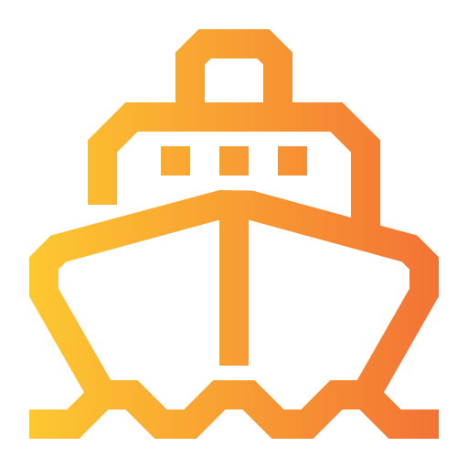 Boat ship Generic Gradient icon