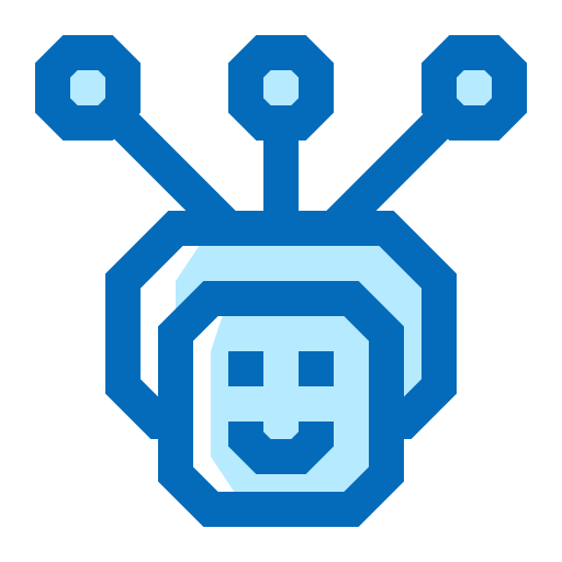 ブレーンストーミング Generic Blue icon