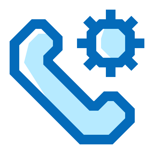 servicios de apoyo Generic Blue icono