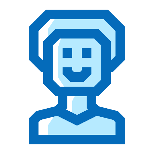 プロフィール Generic Blue icon