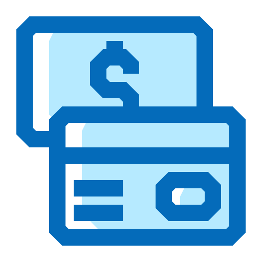 지불 방법 Generic Blue icon