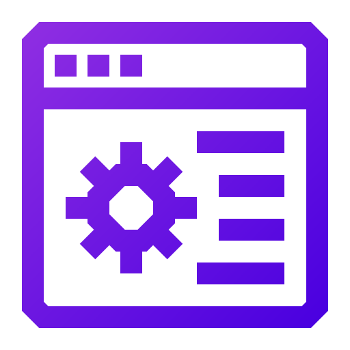 référencement Generic Gradient Icône