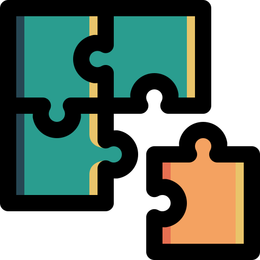Puzzle Generic Outline Color icon